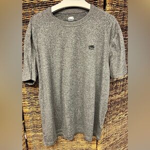 Roots Heather Gray Short‎ Sleeve Tee- XXL, Polyester/Spandex